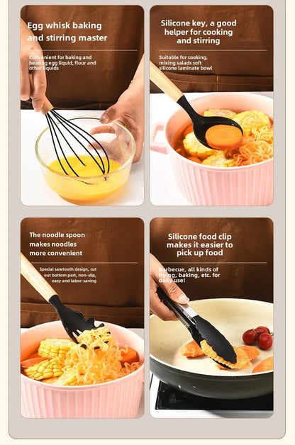 12-Piece Silicone Kitchen Utensil Set