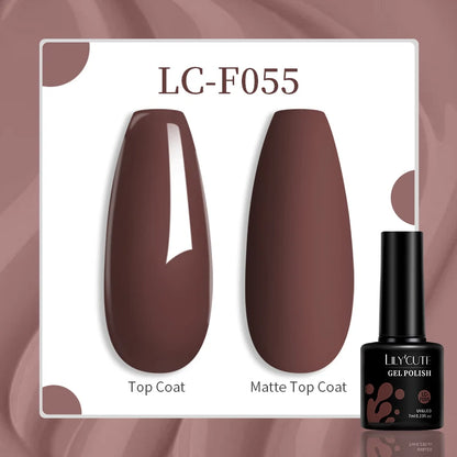 LILYCUTE 129 Colors Nail Gel Polish