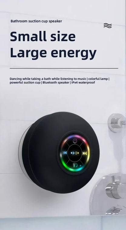 Mini Portable Bluetooth Audio IPX4 Waterproof Wall Speaker