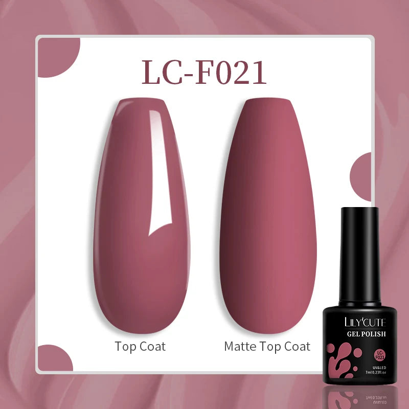 LILYCUTE 129 Colors Nail Gel Polish