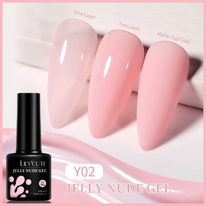 LILYCUTE 129 Colors Nail Gel Polish