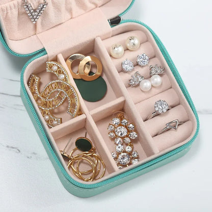 Portable Mini Jewelry Travel Organizer