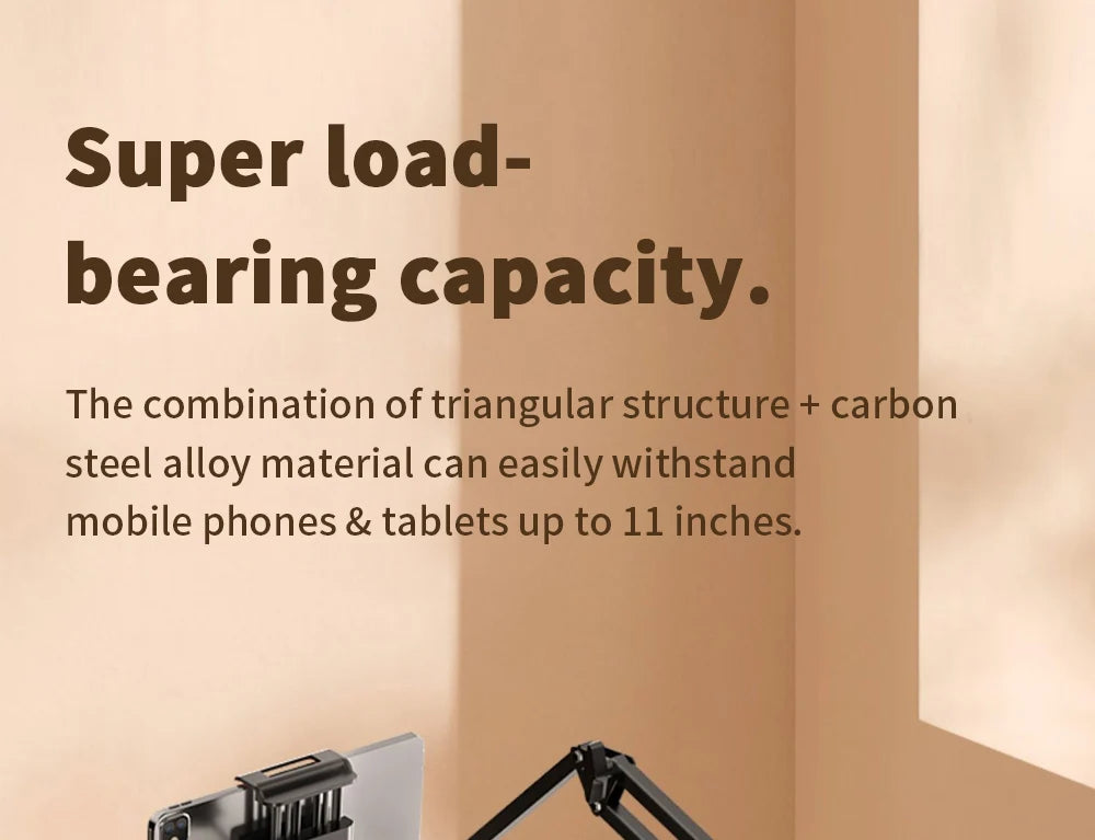Adjustable Metal Arm Tablet Mount