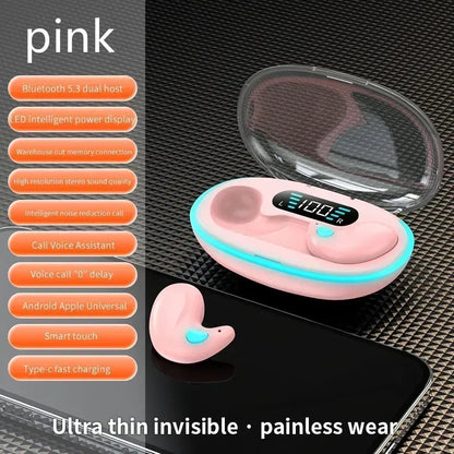 X55 Sleeping Earbuds Wireless Mini Headphones For Work