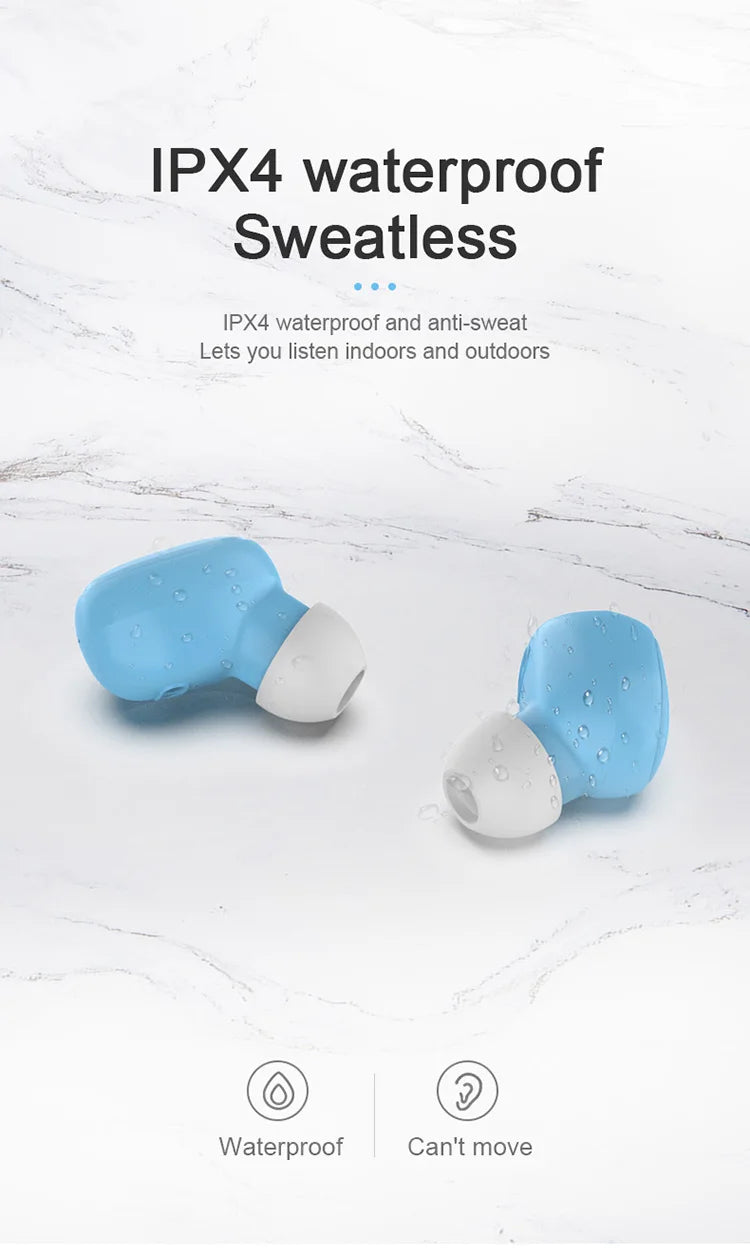 Original A6S TWS Headset Wireless Earphones Bluetooth