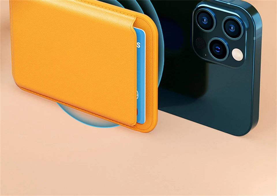 Magsafe Magnetic Wallet Phone Case For iPhone