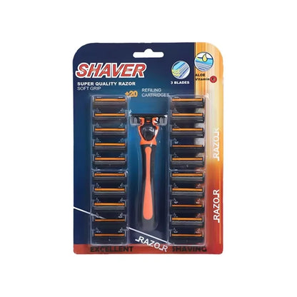 Three Layer Reusable Unisex Razor