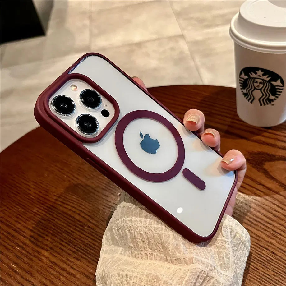 Luxury Magnetic Magsafe Case for iPhone