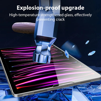 Tempered Glass Screen Protector For Ipad Pro 13 M4 2025 12.9 A16 11th Air 11 5 4 M3 M2 10 9 9th 10th 8 Generation Mini 7 6 Film