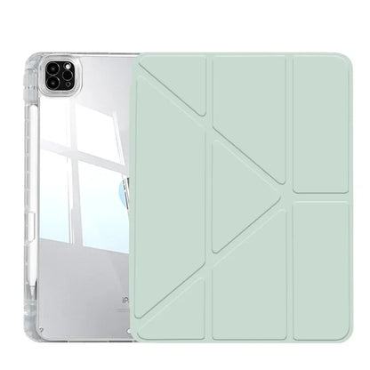 Y-Fold Case For 2025 A16 11th iPad Air 11 M3 M2 2024 iPad 10th Gen 10.2 7 8th 9th Pro11 M4 Air4 5 10.9 Air13 M2 M3 Pencil Holder