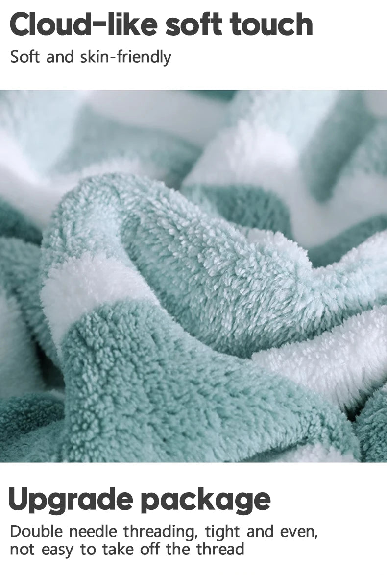 1 Pc Thickened Absorbent Bath Towel