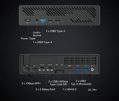 MINISFORUM Mini PC MS-01 Intel i9 Mini Computer