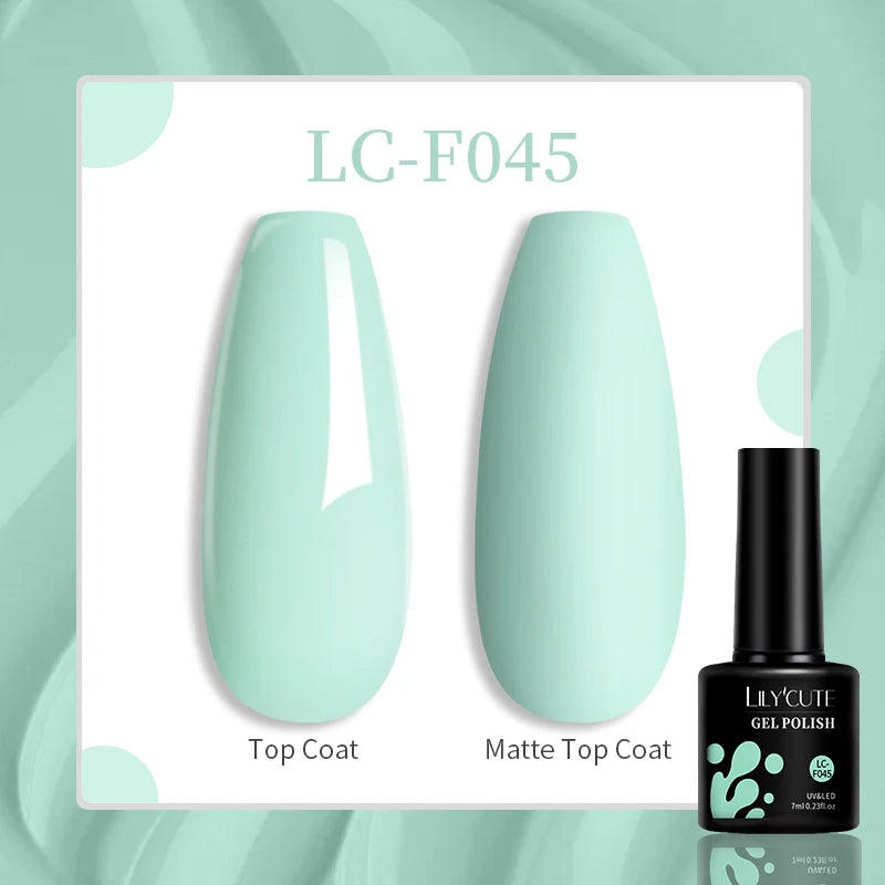 LILYCUTE 129 Colors Nail Gel Polish