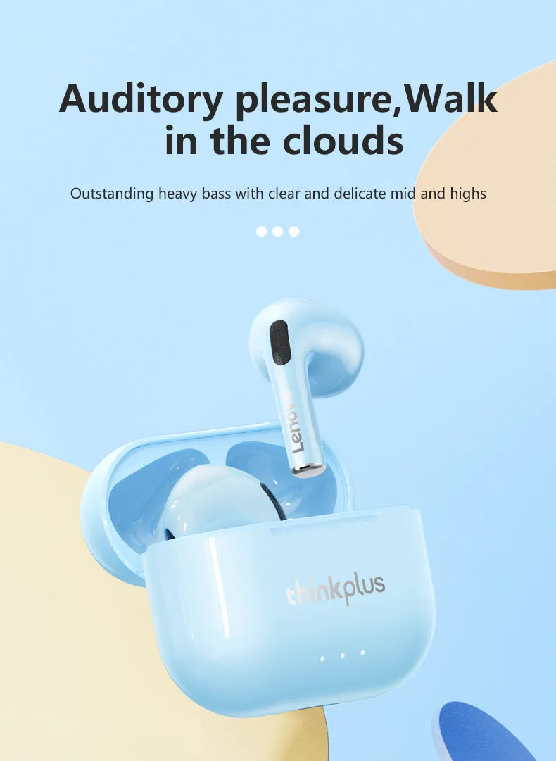 Lenovo LP40 Plus Wireless Bluetooth V5.3 Earphones
