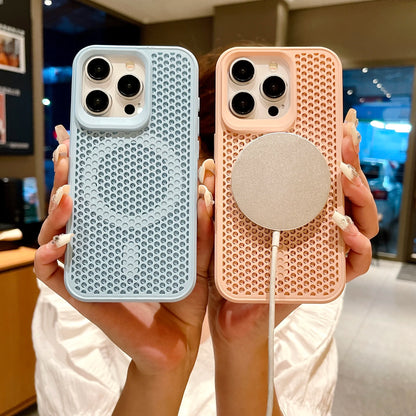 Heat Dissipation Magsafe Mesh Case For iPhone
