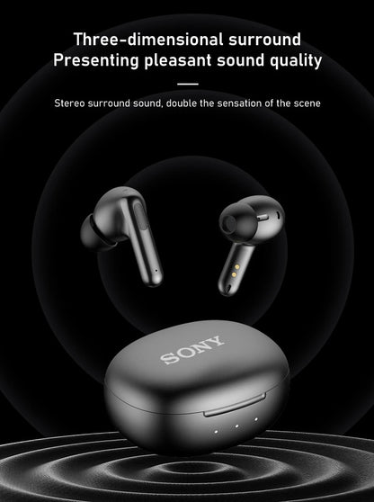 Sony Intelligent Noise Reduction Headset LX102 True Wireless Bluetooth Headphones HIFI Stereo Motion Waterproof Earphones Mic