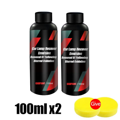 Car Headlight Restoration Polishing Kits