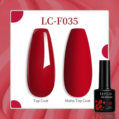 LILYCUTE 129 Colors Nail Gel Polish