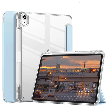With Pencil Holder Case For IPad Pro 11 IPad 10th Generation IPad 10.2 8th 9th A16 Cover  Air6 5 4 10.9 Pro 12.9 13 2025 M3 M2