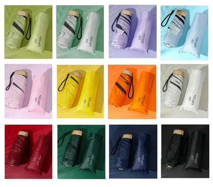 Mini Pocket Sun/Rain Travel Umbrella
