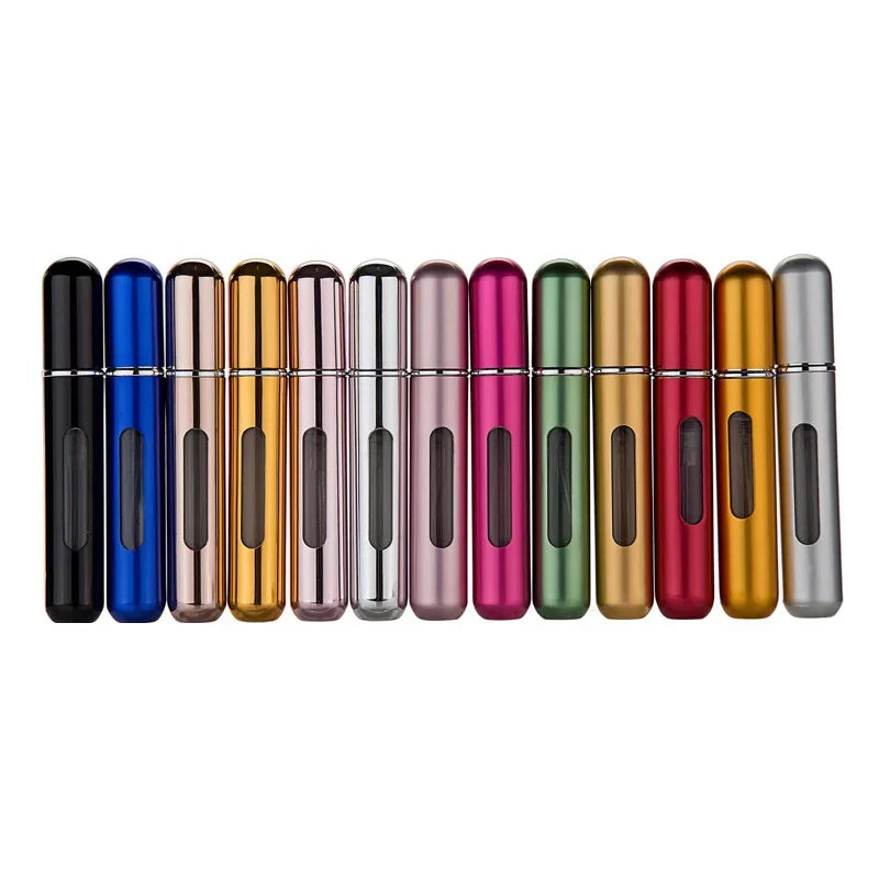 5/8ml Spray Perfume Refillable Bottle Liquid Spray Bottling Dispenser Bottom Charge Portable Travel Cosmetic Sub-Bottle