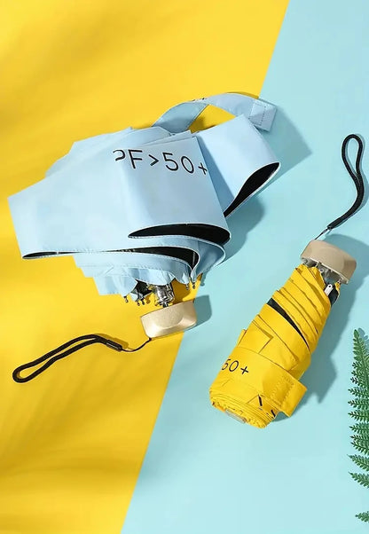 Mini Pocket Sun/Rain Travel Umbrella
