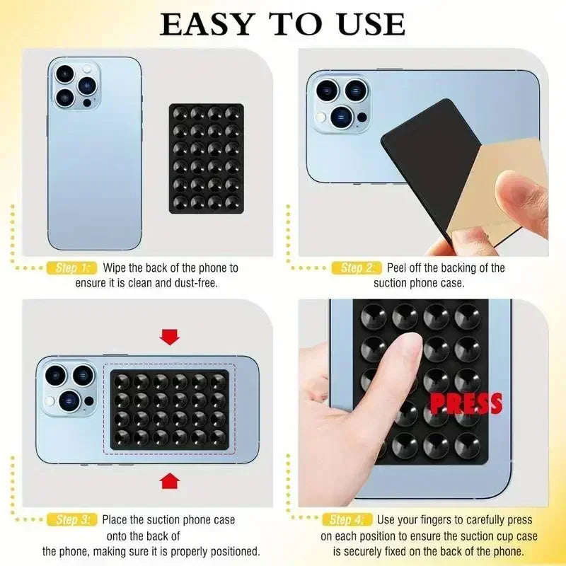 Silicone Suction Cup Phone Holder