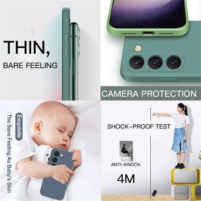 Luxury Liquid Silicone Case for Samsung