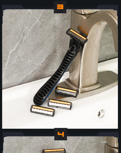 Three Layer Reusable Unisex Razor