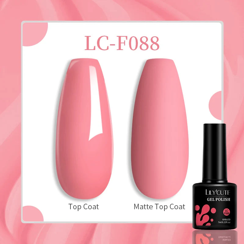LILYCUTE 129 Colors Nail Gel Polish
