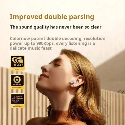 Sony Original TWS Bluetooth Earphones HIFI Mic Wireless Earbuds Sports Headphones with LED Display for Gaming