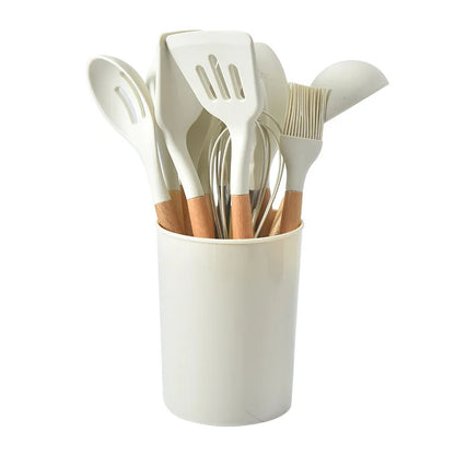 12-Piece Silicone Kitchen Utensil Set