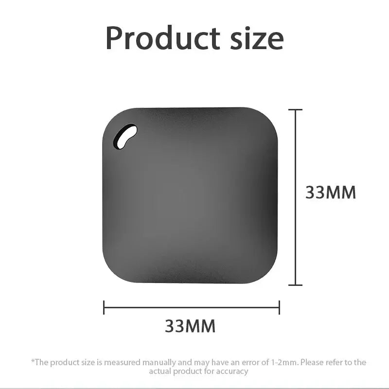 Smart Bluetooth GPS Tracker Work with Apple Find My APP ITag Anti Lost Reminder Device MFI Rated Locator Car Key Pet Kids Finder