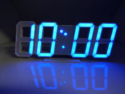 3D LED Digital Alarm Clock