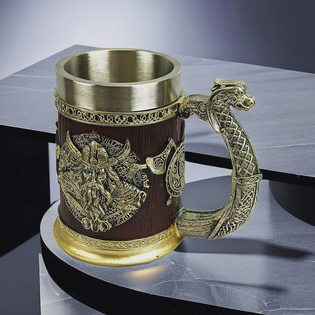 Large capacity Stainless Steel Viking Insulated Coffee/Beer mug