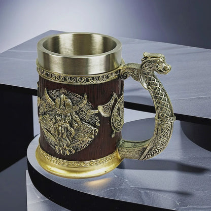 Large capacity Stainless Steel Viking Insulated Coffee/Beer mug