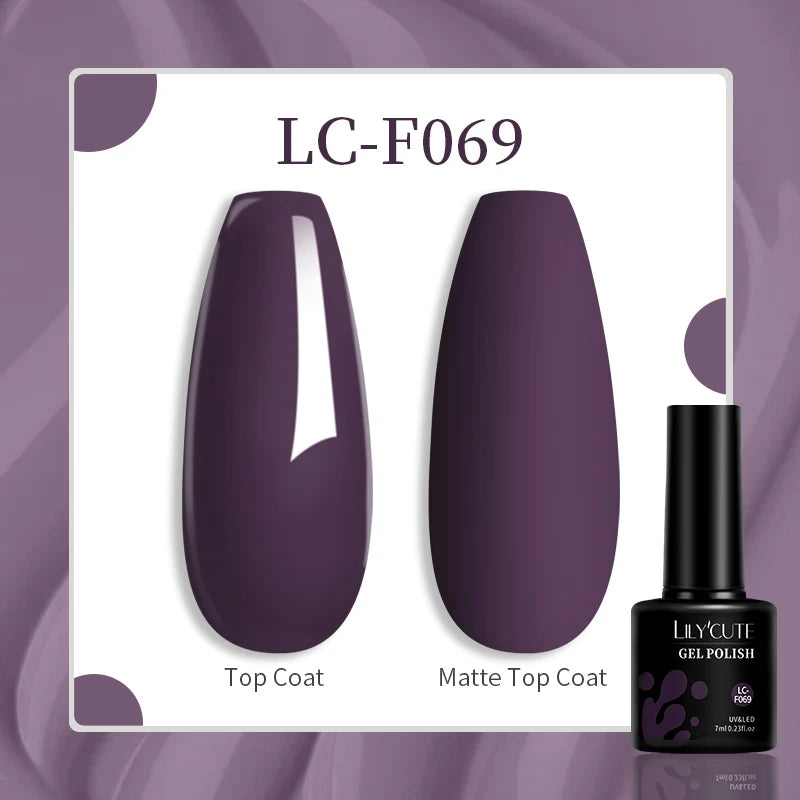 LILYCUTE 129 Colors Nail Gel Polish