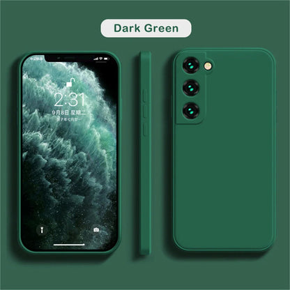 Luxury Liquid Silicone Case for Samsung