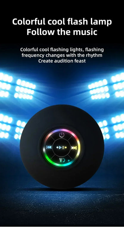 Mini Portable Bluetooth Audio IPX4 Waterproof Wall Speaker