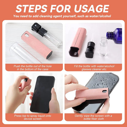 2 in 1 Screen Cleaner Spray - Screen Dust Remover