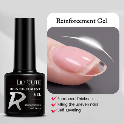LILYCUTE 129 Colors Nail Gel Polish