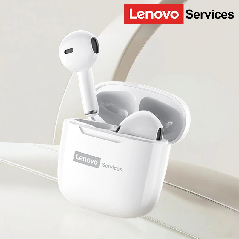 New Lenovo LE201 TWS Bluetooth 6.0 Earbuds ENC Call Noise Cancellation Ultra Long Latency Headphones Surround Sound Earphones