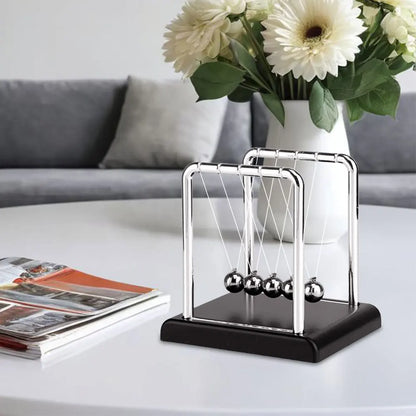 Newtons Cradle Steel Balance Ball School Teaching Supplies Physics Science Pendulum Desk Toy Kinetic Motion Toy Home Decoration