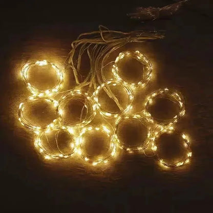 3x3m Curtain Garland Led Lights