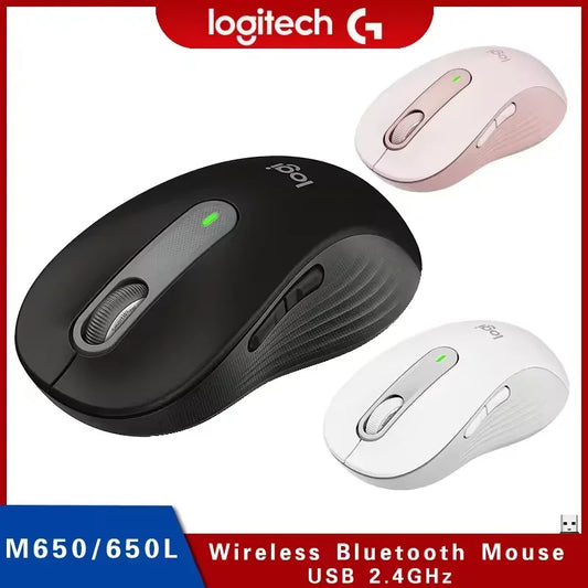 Logitech M650 / M650L Wireless Bluetooth Mouse for PC/Mac/Multi-Device