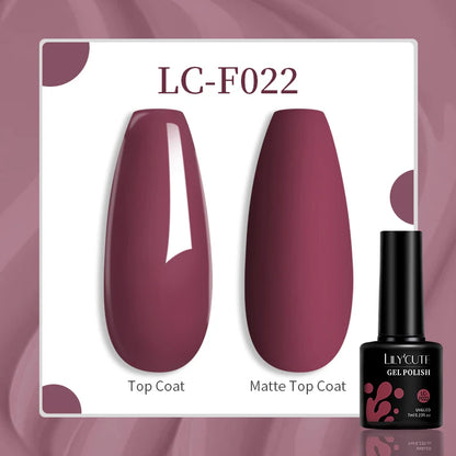 LILYCUTE 129 Colors Nail Gel Polish