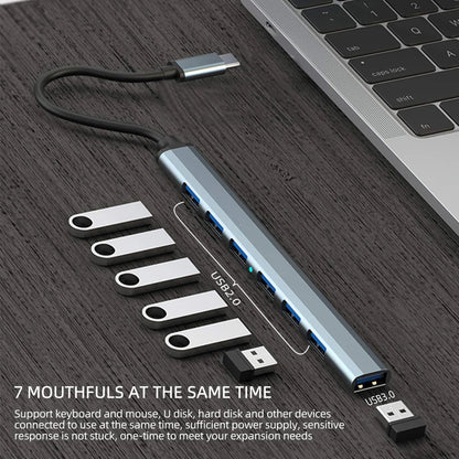 USB HUB - Multi Splitter USB A HUB 5Gbps For PC Computer