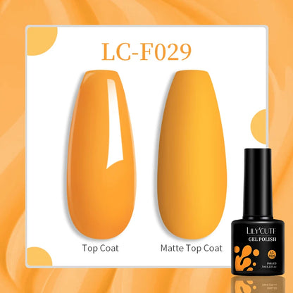 LILYCUTE 129 Colors Nail Gel Polish