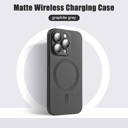Original Matte Silicone Magnetic Case For iPhone 1