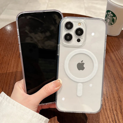 Magnetic Transparent iPhone Case